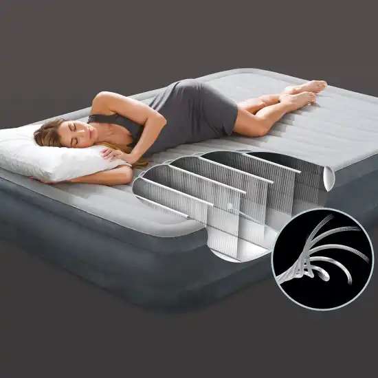 Διπλό αερόστρωμα Comfort-plush Elevated Airbed