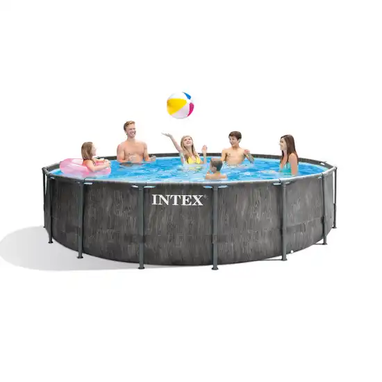 Σετ πισίνας Greywood Prism Frame Premium Pool Set  457x122cm