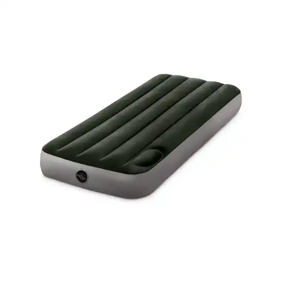 Jr. Twin Dura-Beam Downy Airbed with Foot built-in pump