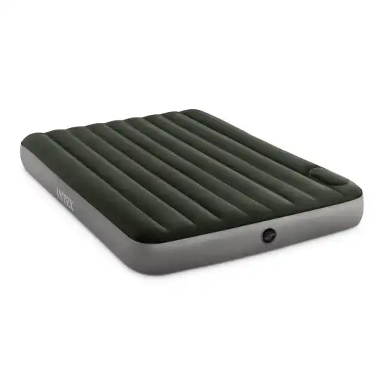 Queen Dura-Beam Downy Airbed with Foot built-in pump