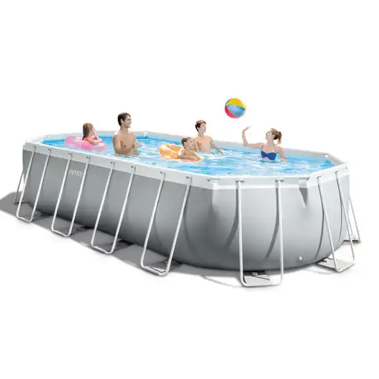 Prism Frame Oval Pool Set 610x305x122 cm