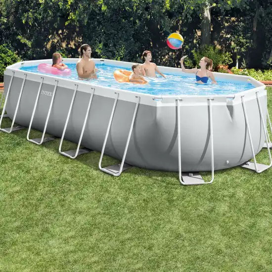 Prism Frame Oval Pool Set 610x305x122 cm