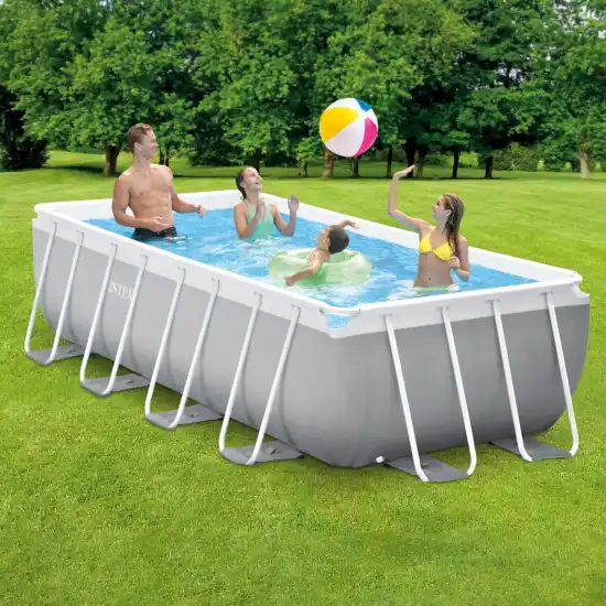 Prism Frame Rectangular Pool Set 400x200x100 cm