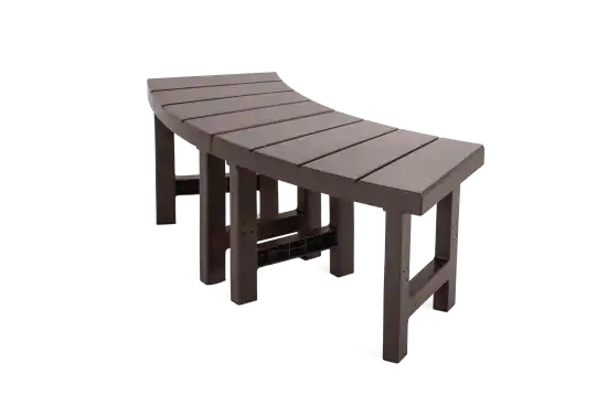 2 Medium Spa Benches