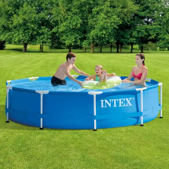 Metal Frame Pool Set 305x76 cm