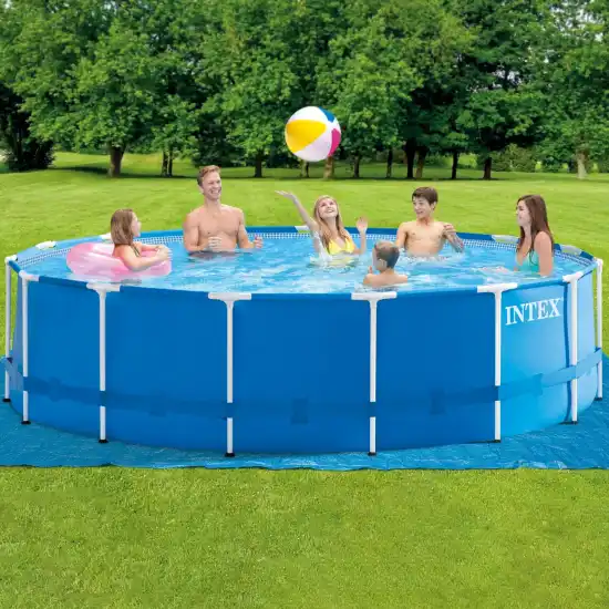 Metal Frame Pool Set 457x122 cm