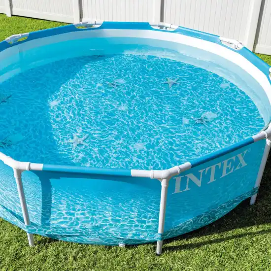 Beachside Metal Frame Pool Set 305x76 cm