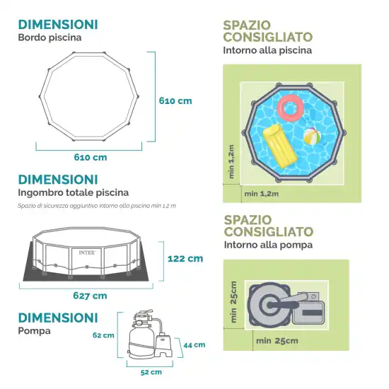 Ultra XTR Frame Pool Set 610x122 cm 