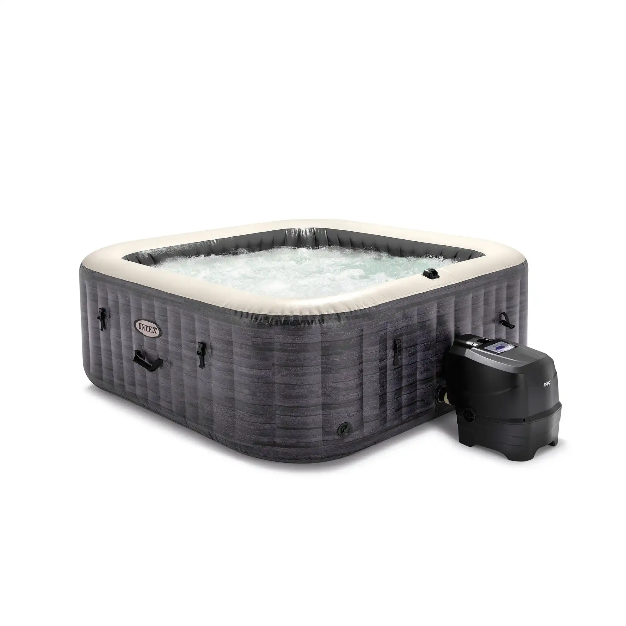 6-person Greystone Deluxe Square Bubble Spa