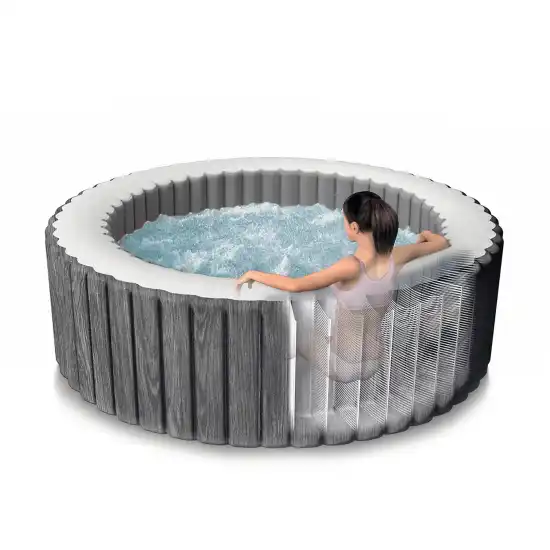 6-person Greywood Deluxe Round Bubble Spa