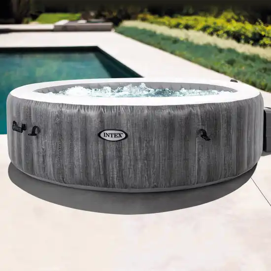 6-person Greywood Deluxe Round Bubble Spa