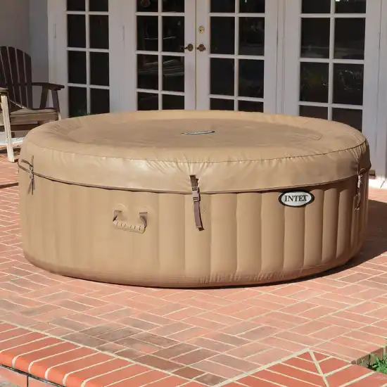 Sahara Tan Round Bubble PureSpa™ 4 ατόμων