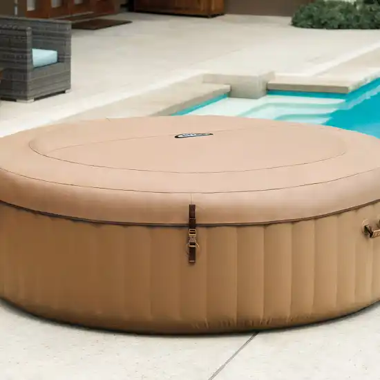 Sahara Tan Round Bubble PureSpa™ 6 ατόμων