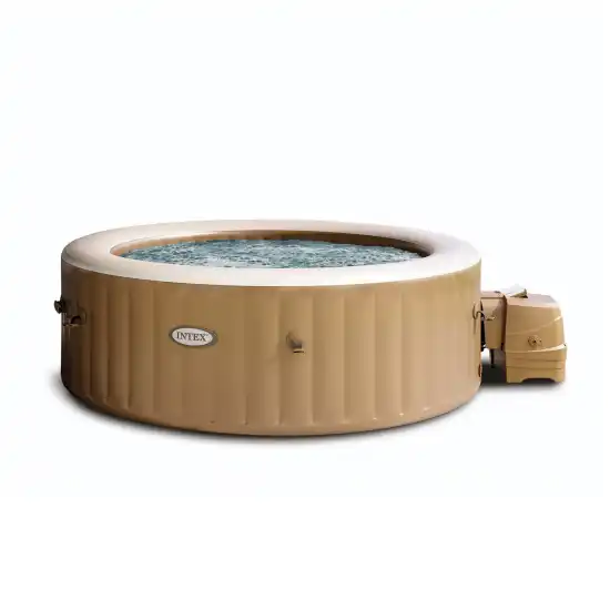 Sahara Tan Round Bubble PureSpa™ 6 ατόμων