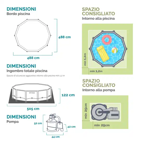 Ultra XTR Frame Pool Set 488x122 cm